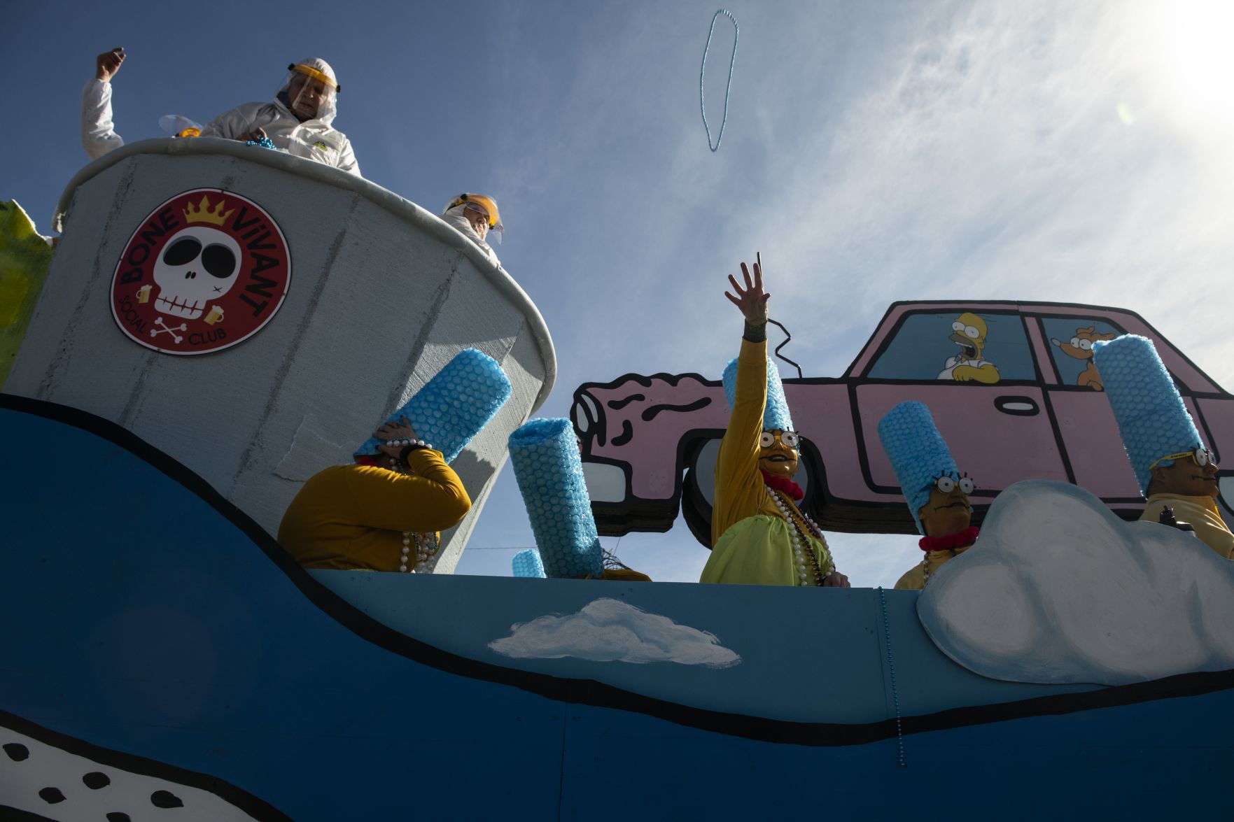 Floats take to the streets for Mardi Gras Parade